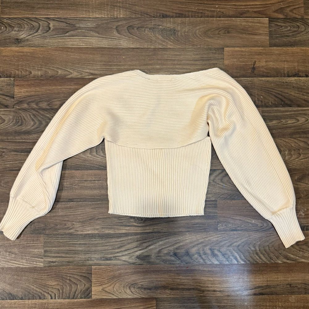 FN Yellow Sweater Jacket - Picture 3 of 3